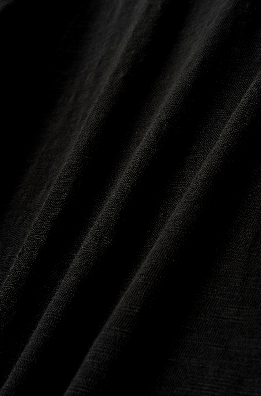 SI TRACE SLUB LONG SLEEVE TEE Deep Black
