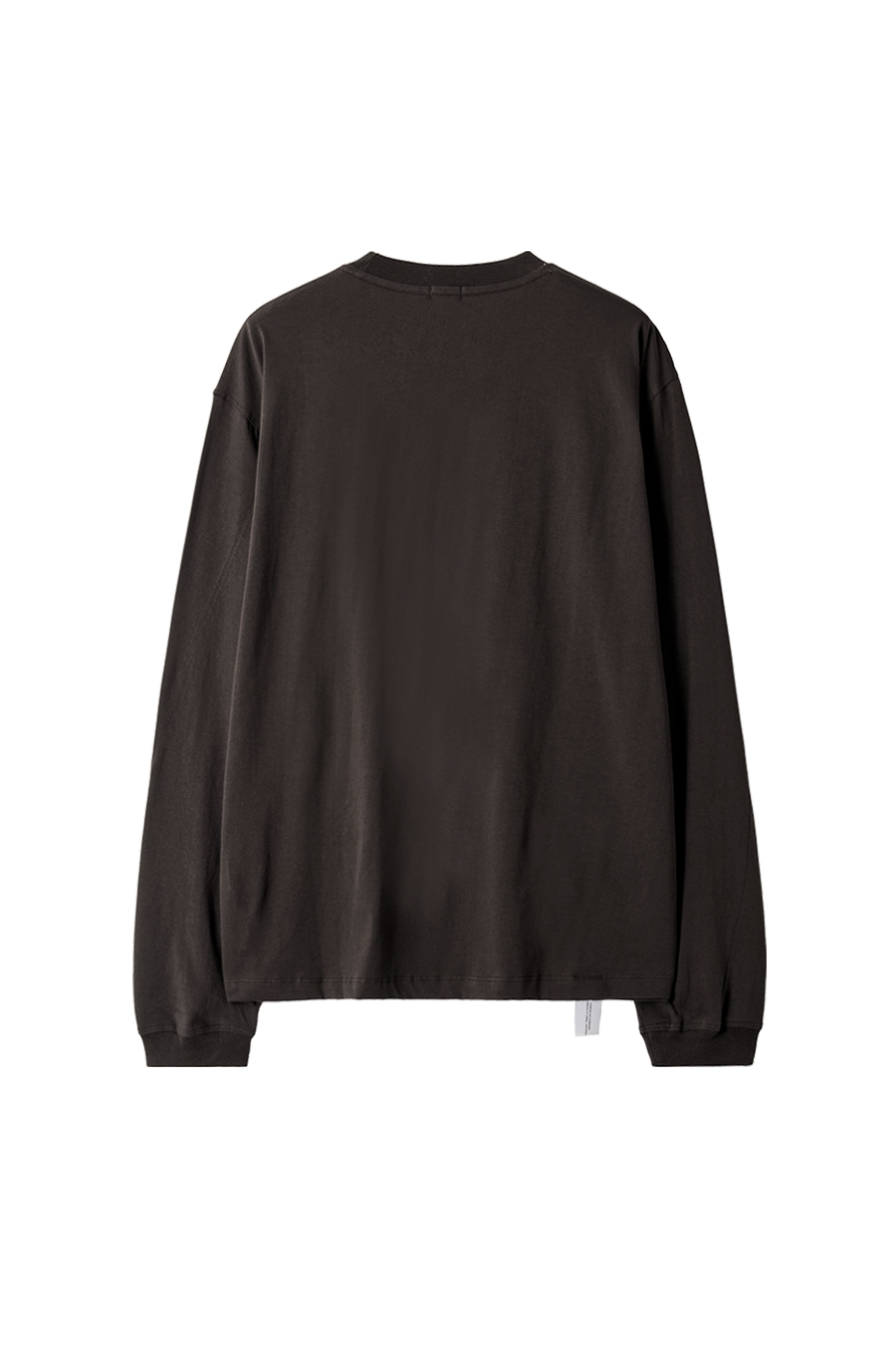 SI SLANT LONG SLEEVE TEE Earth Brown