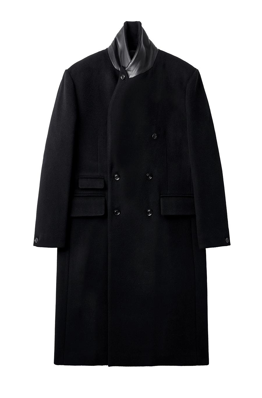 SI DOUBLE BRESTED COAT Black [예약배송 10.06]
