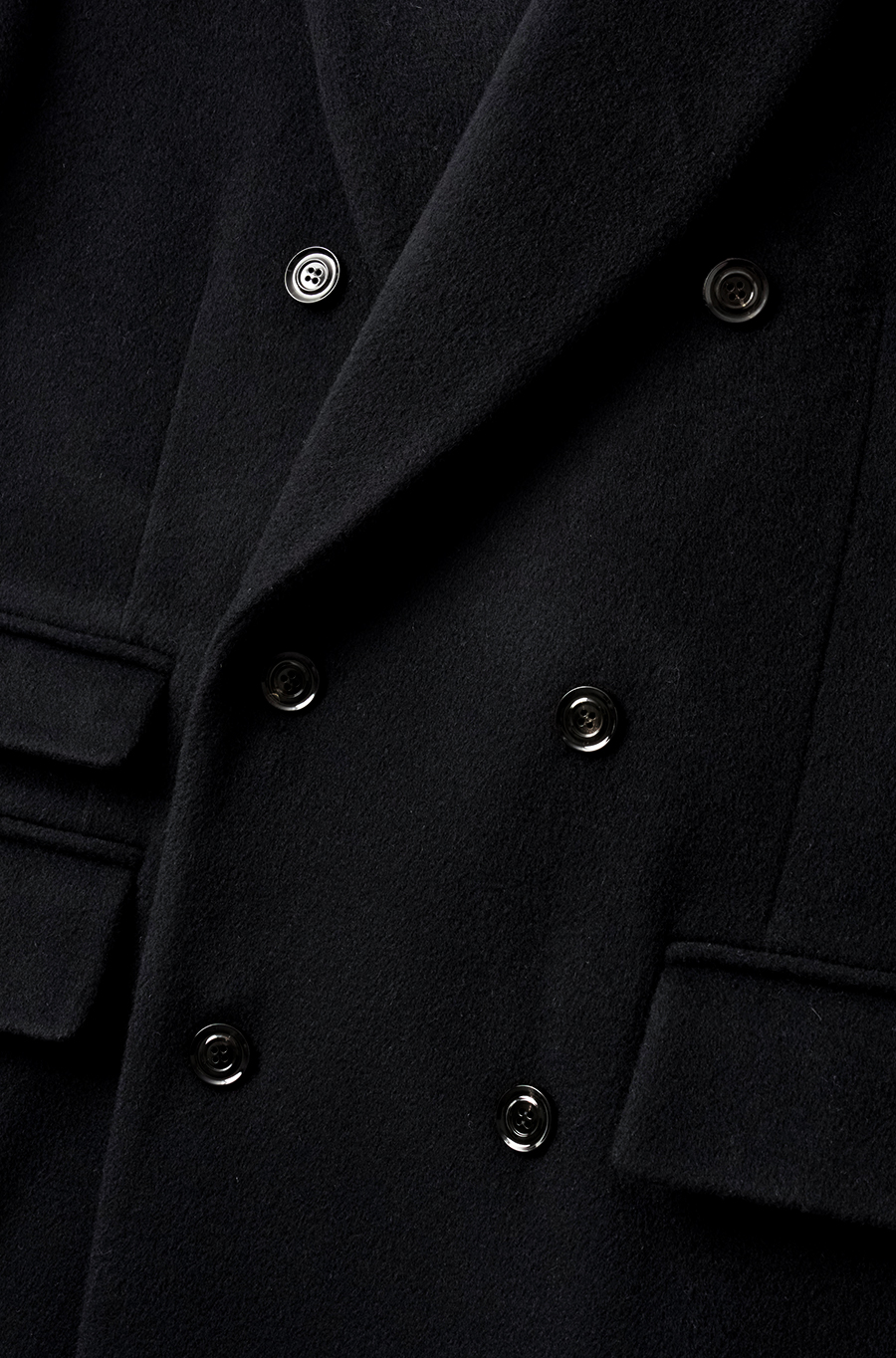 SI DOUBLE BRESTED COAT Black [예약배송 10.06]