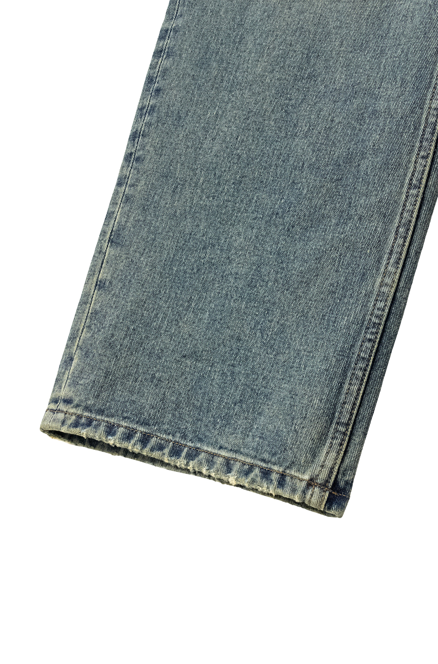 SI AGED TINT STRAIGHT DENIM Dusted Blue