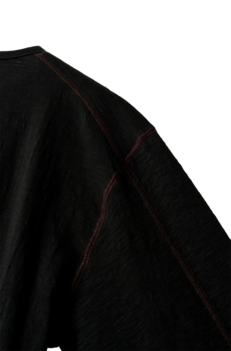 SI TRACE SLUB LONG SLEEVE TEE Deep Black