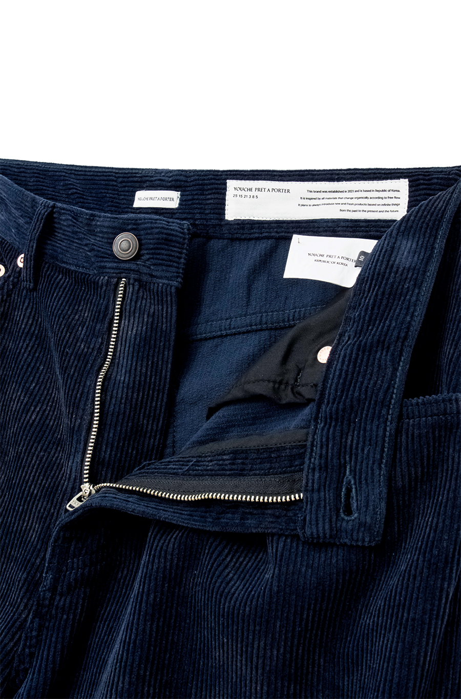 SI DISCHARGE CORDUROY PANTS Deep Indigo [예약배송 10.06]