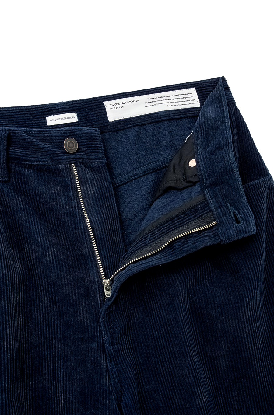 SI DISCHARGE CORDUROY PANTS Deep Indigo [예약배송 10.06]