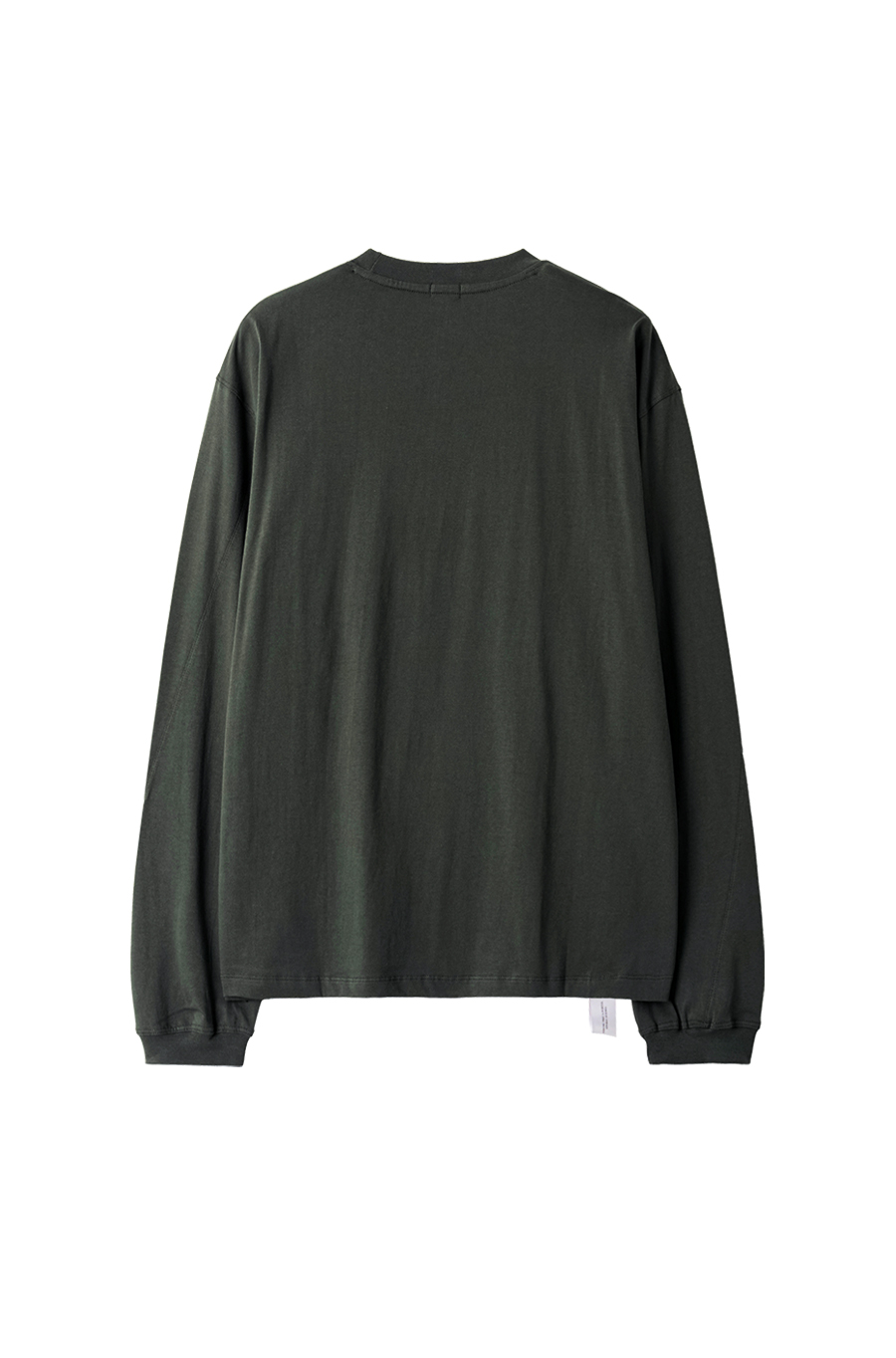 SI SLANT LONG SLEEVE TEE Moss Green