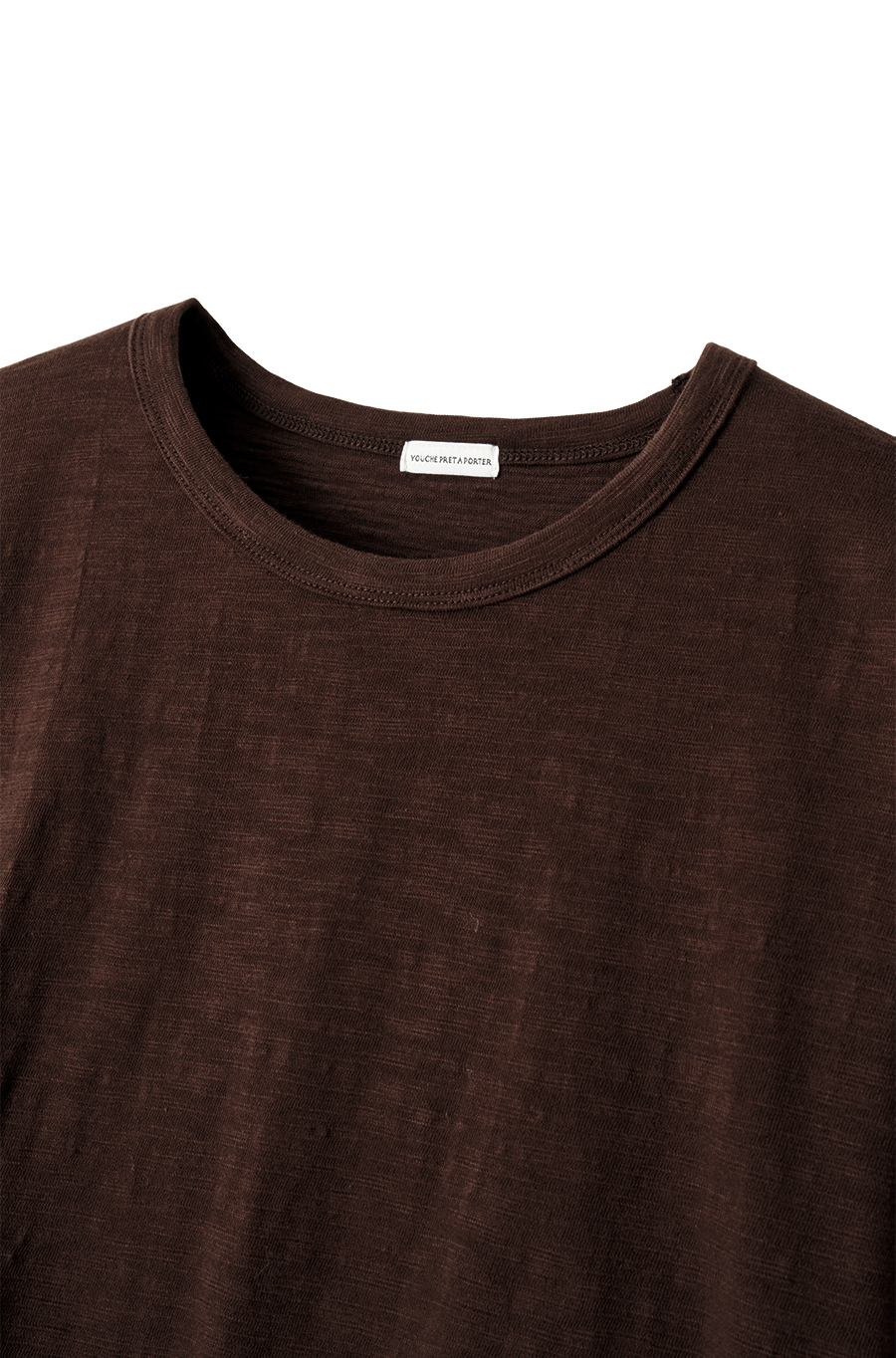 SI TRACE SLUB LONG SLEEVE TEE Umber Brown