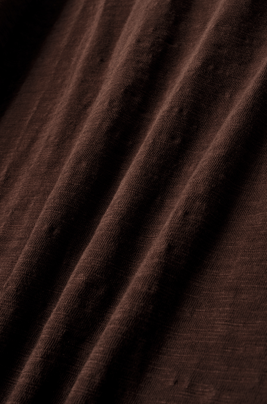 SI TRACE SLUB LONG SLEEVE TEE Umber Brown