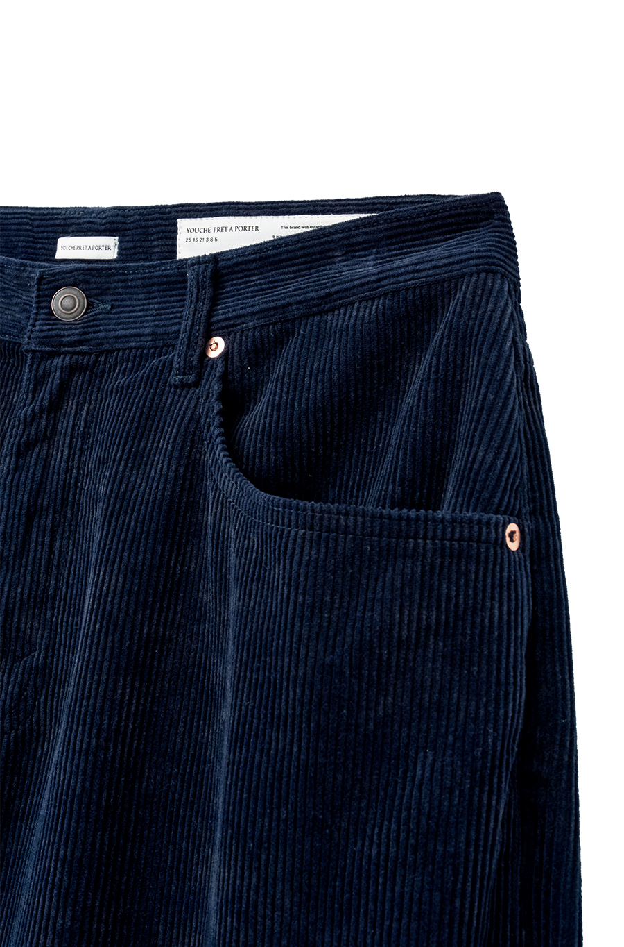 SI DISCHARGE CORDUROY PANTS Deep Indigo [예약배송 10.06]
