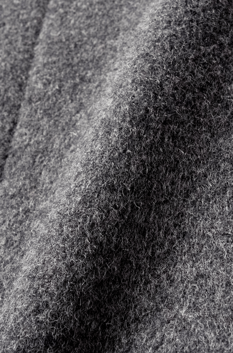 SI DOUBLE BRESTED COAT Charcoal Melange [예약배송 10.07]