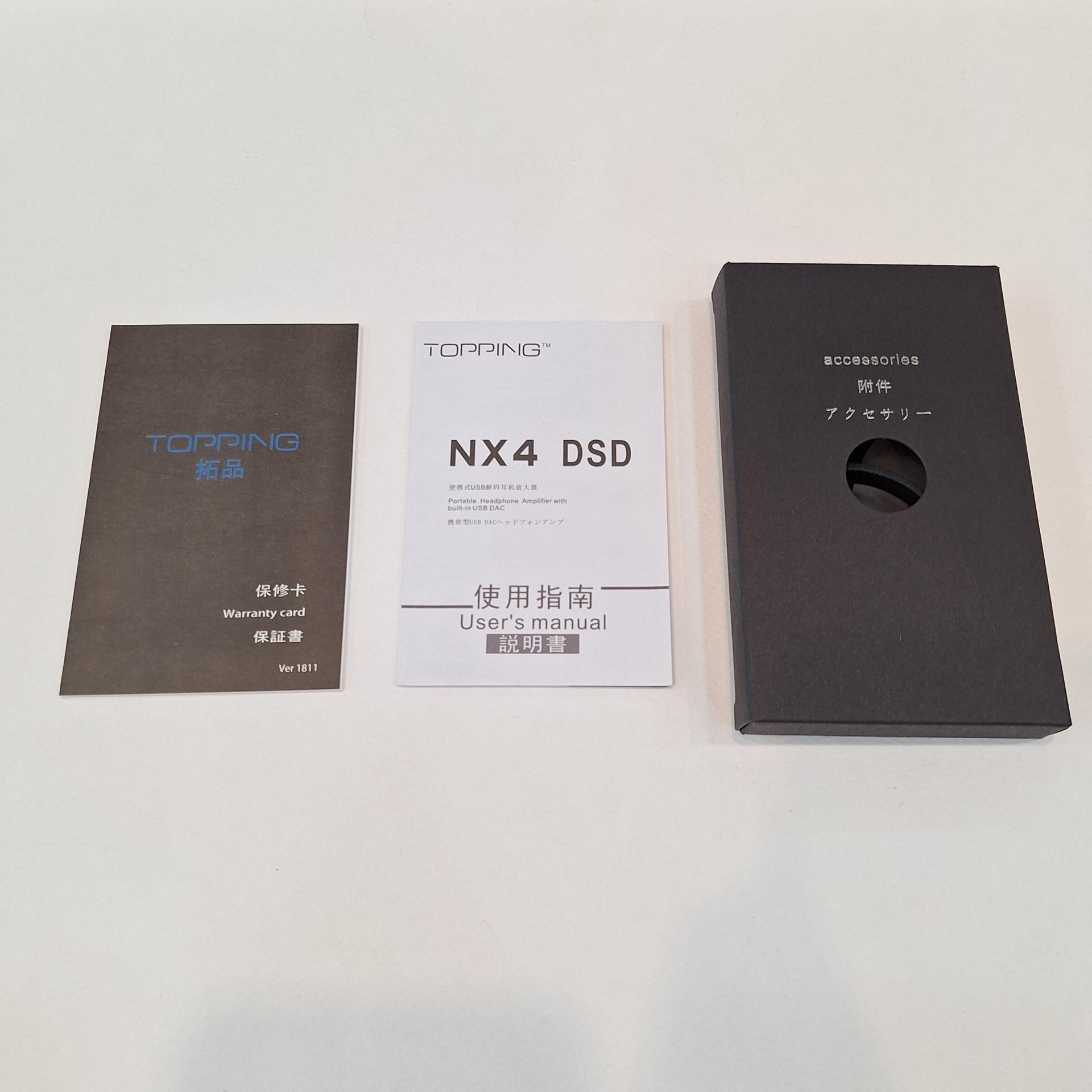 ●전시상품 할인판매● [TOPPING] 토핑 NX4DSD ES9038Q2M XMOS U208 USB DSD DAC