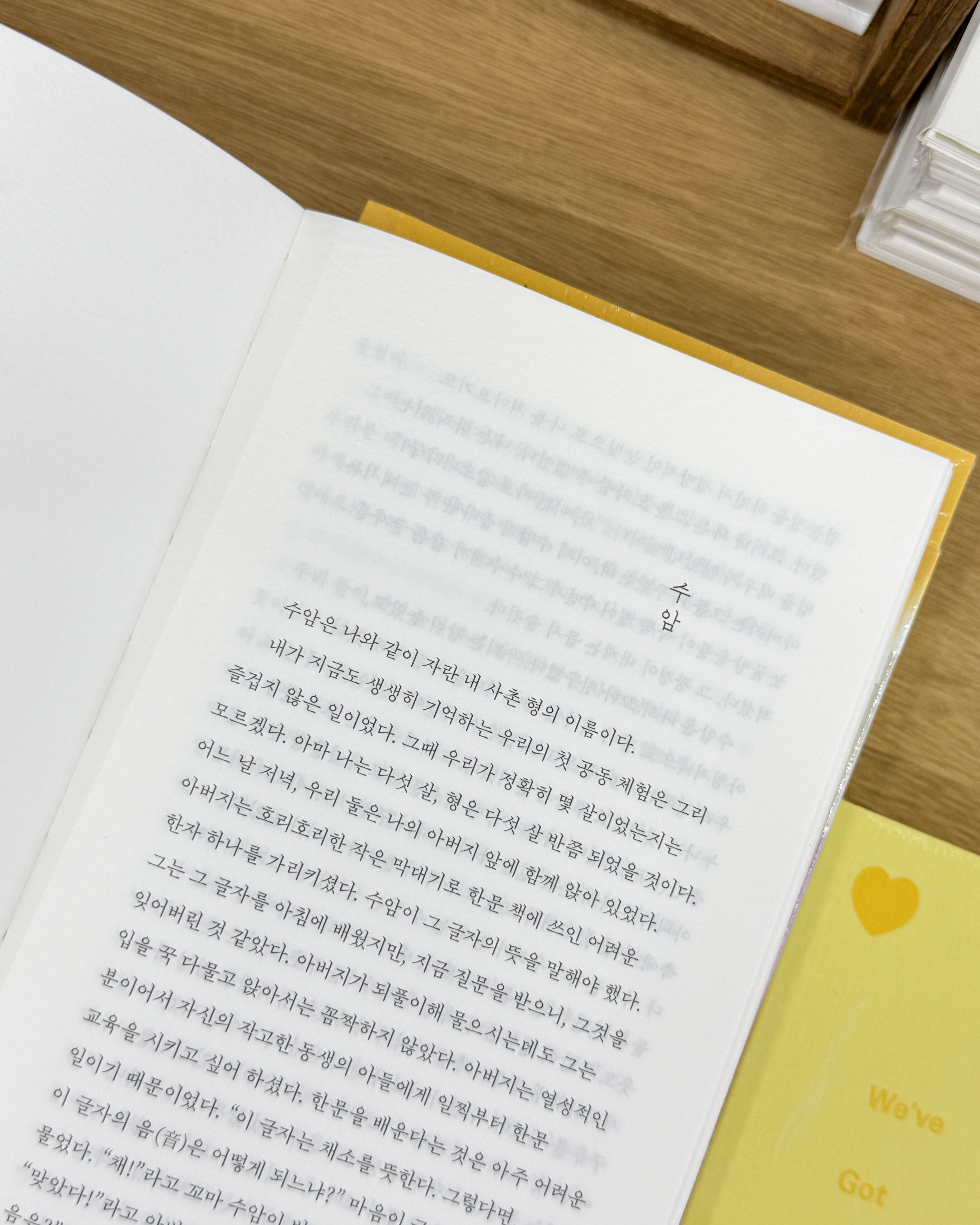 [3차 입고] [한지 에디션] 압록강은 흐른다 (동네서점 단독 판매)