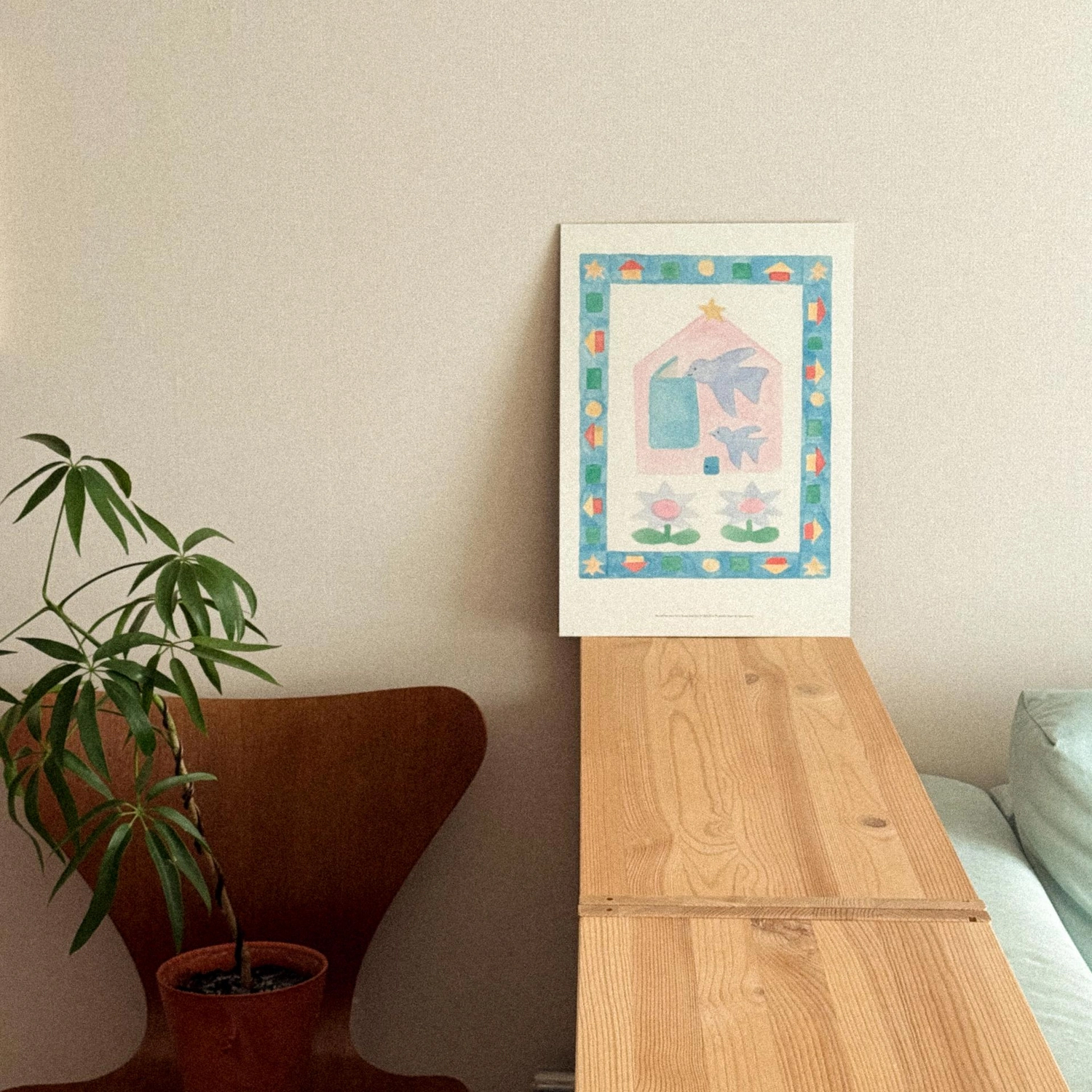 The Tale of the Blue Bird A3 Poster