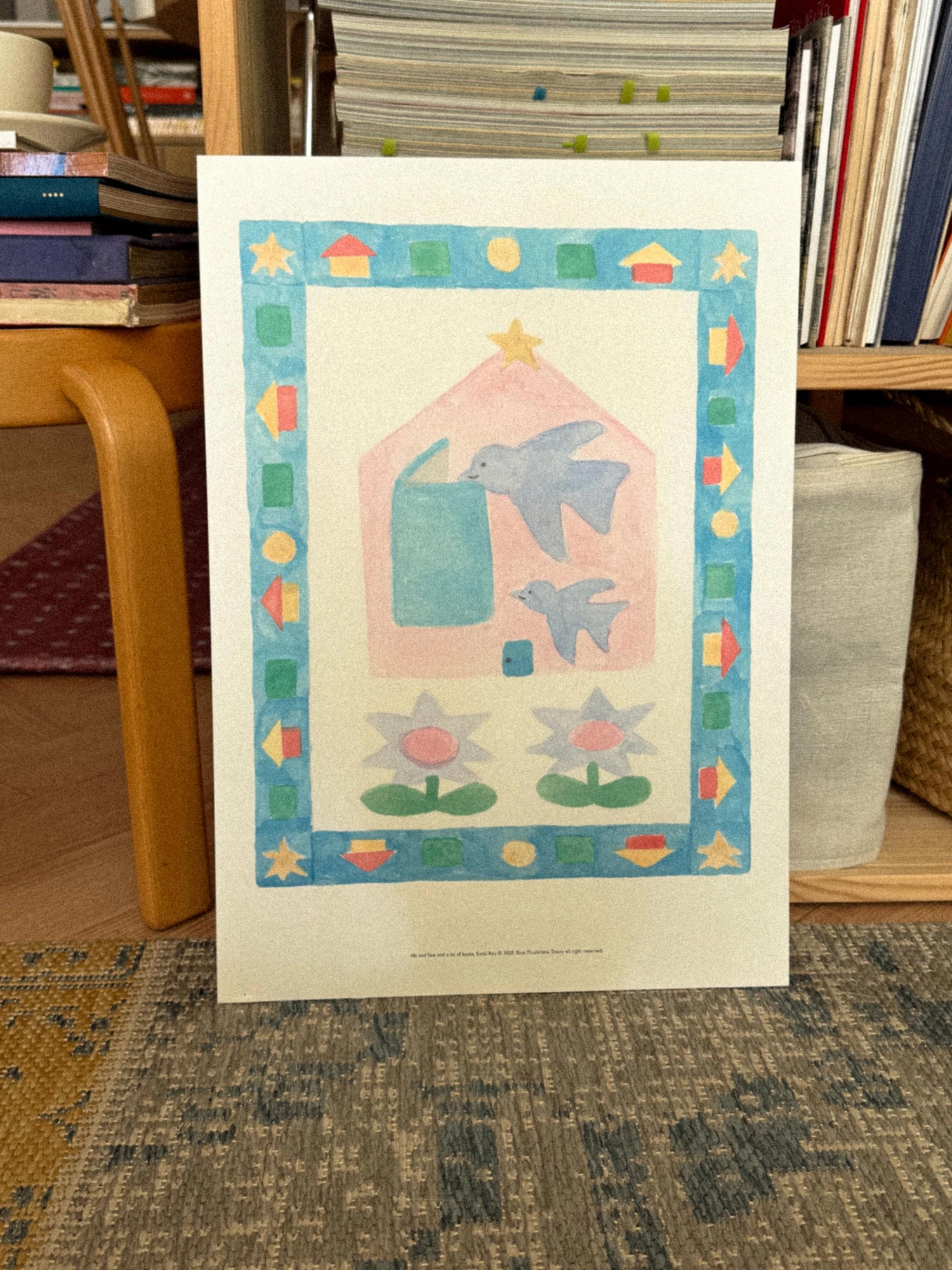 The Tale of the Blue Bird A3 Poster
