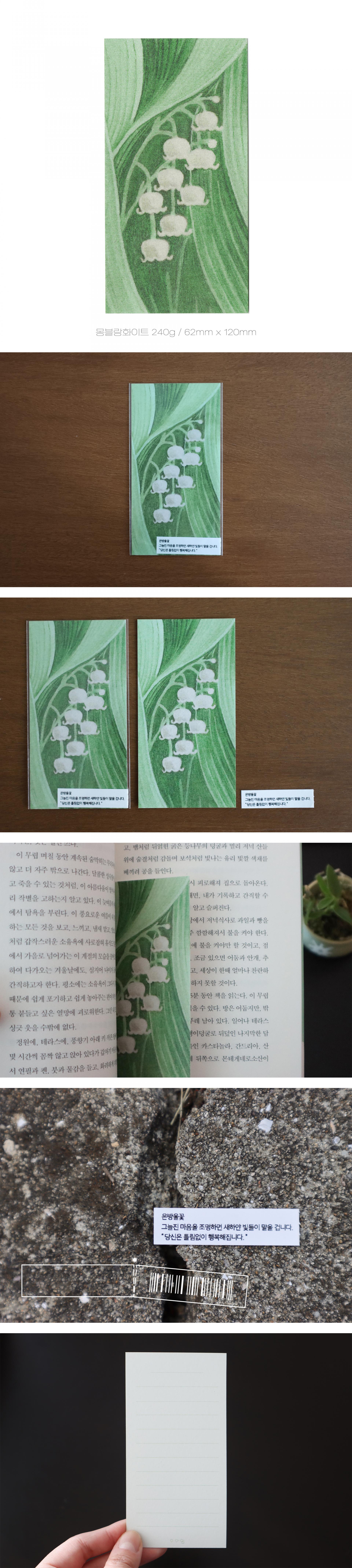 은방울꽃 엽서 (오와영)
