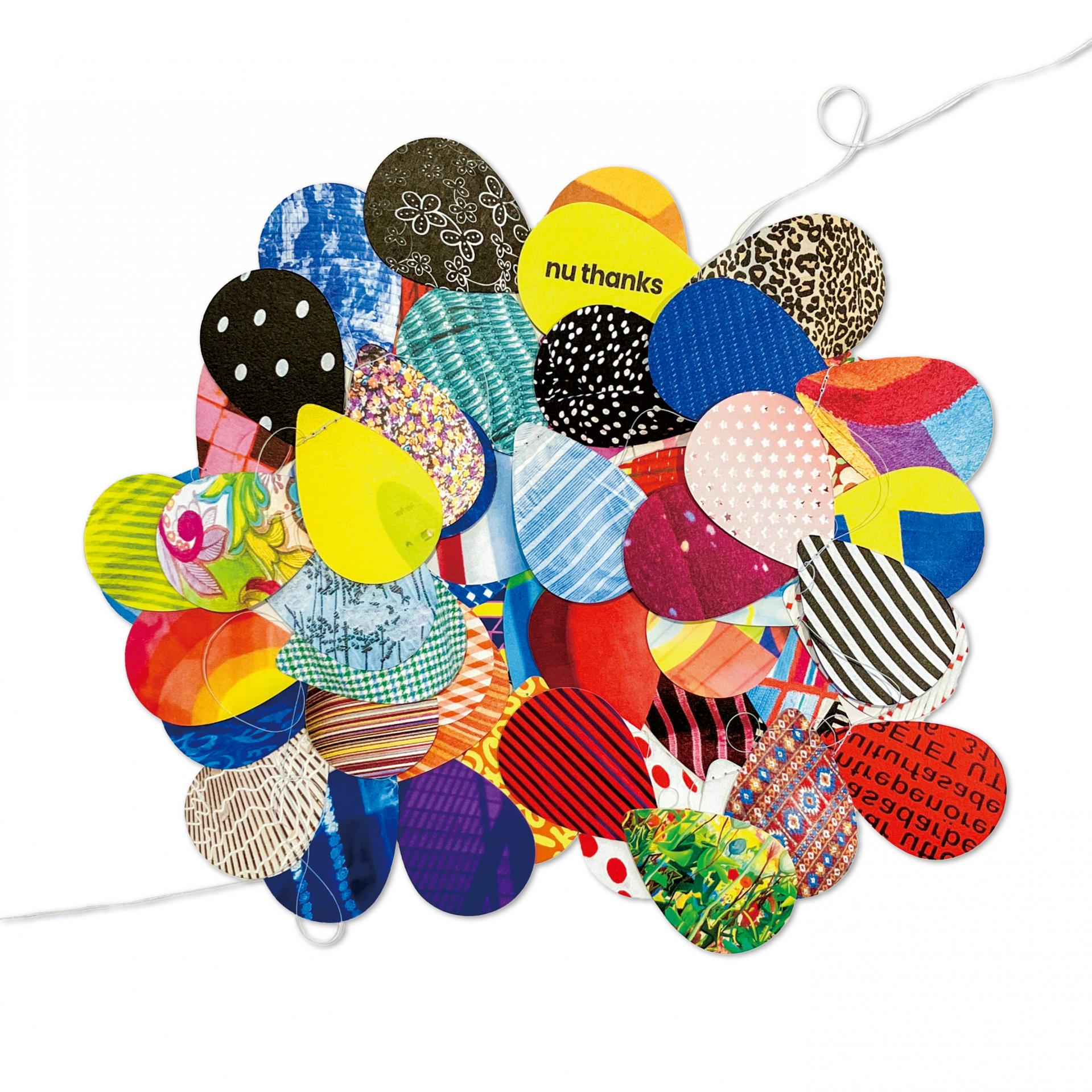 Pieces of pattern 종이모빌
