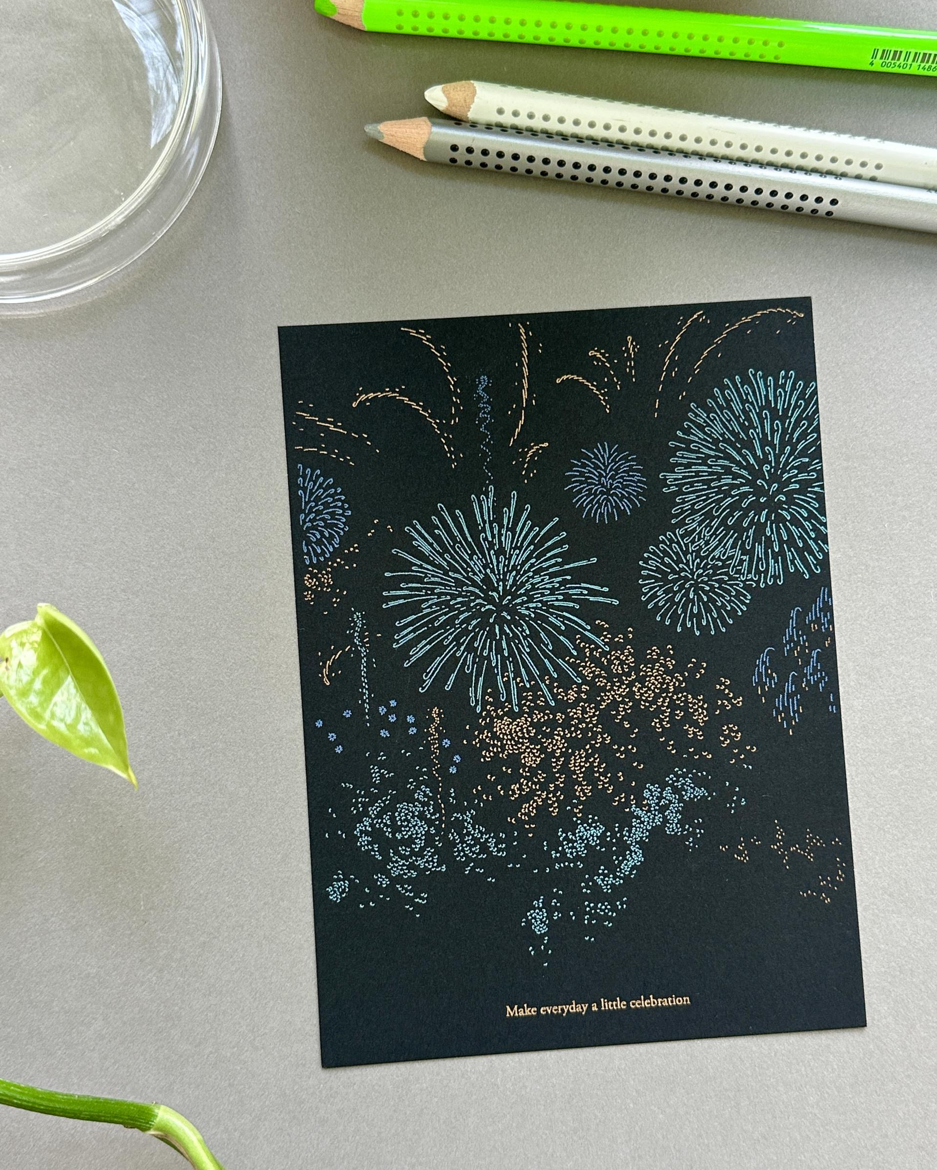 Fireworks Postcard 2종