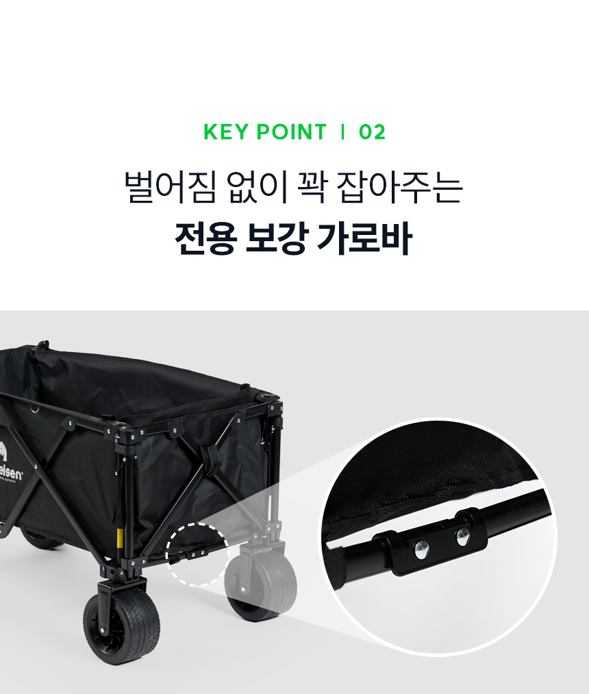 [N사 판매1위] 안델센 V3 울트라 마그넷 캠핑웨건 NEW버젼 출시 (뒷문개방형)