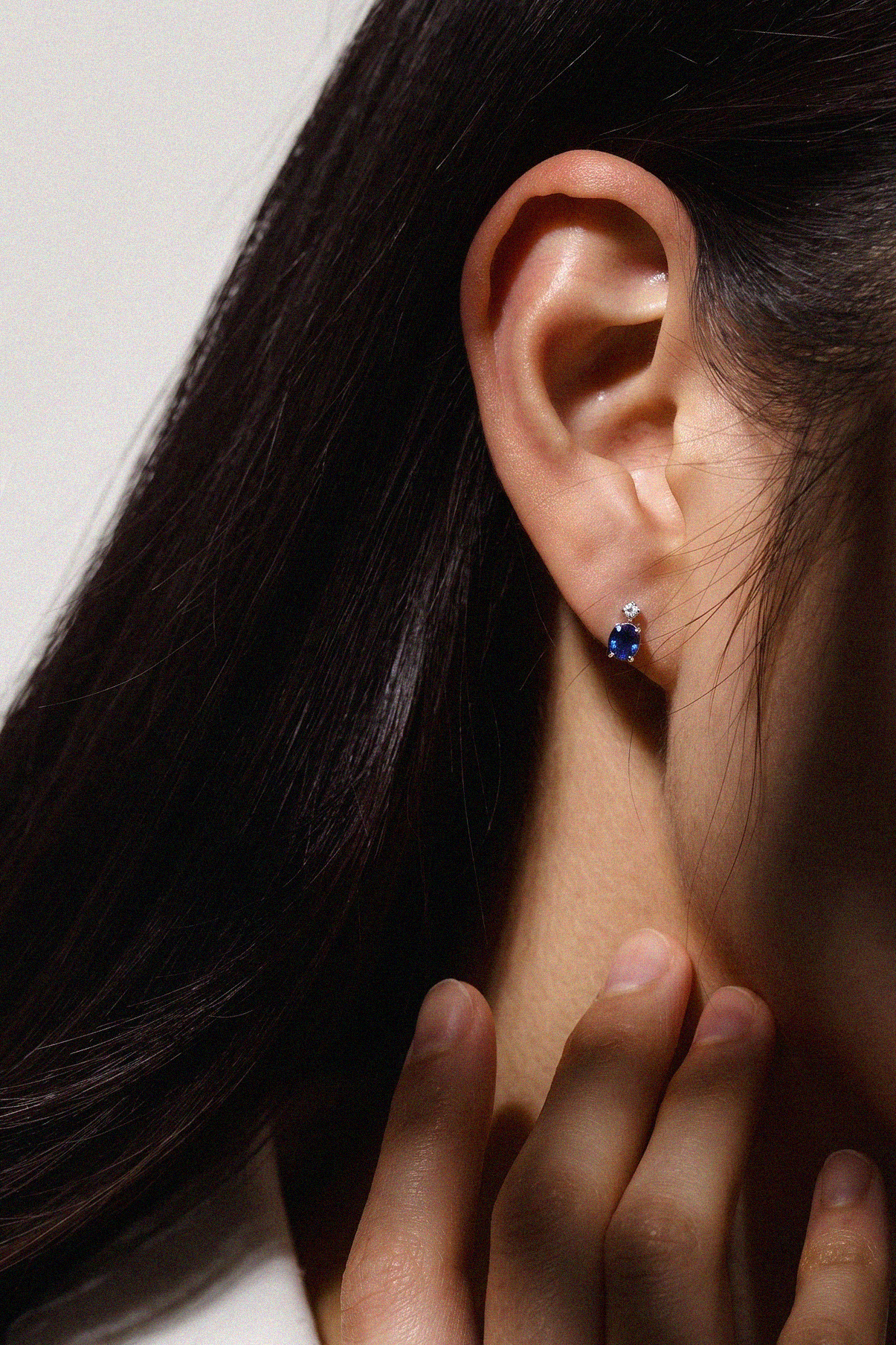 SOVEREIGN BLUE EARRINGS 925