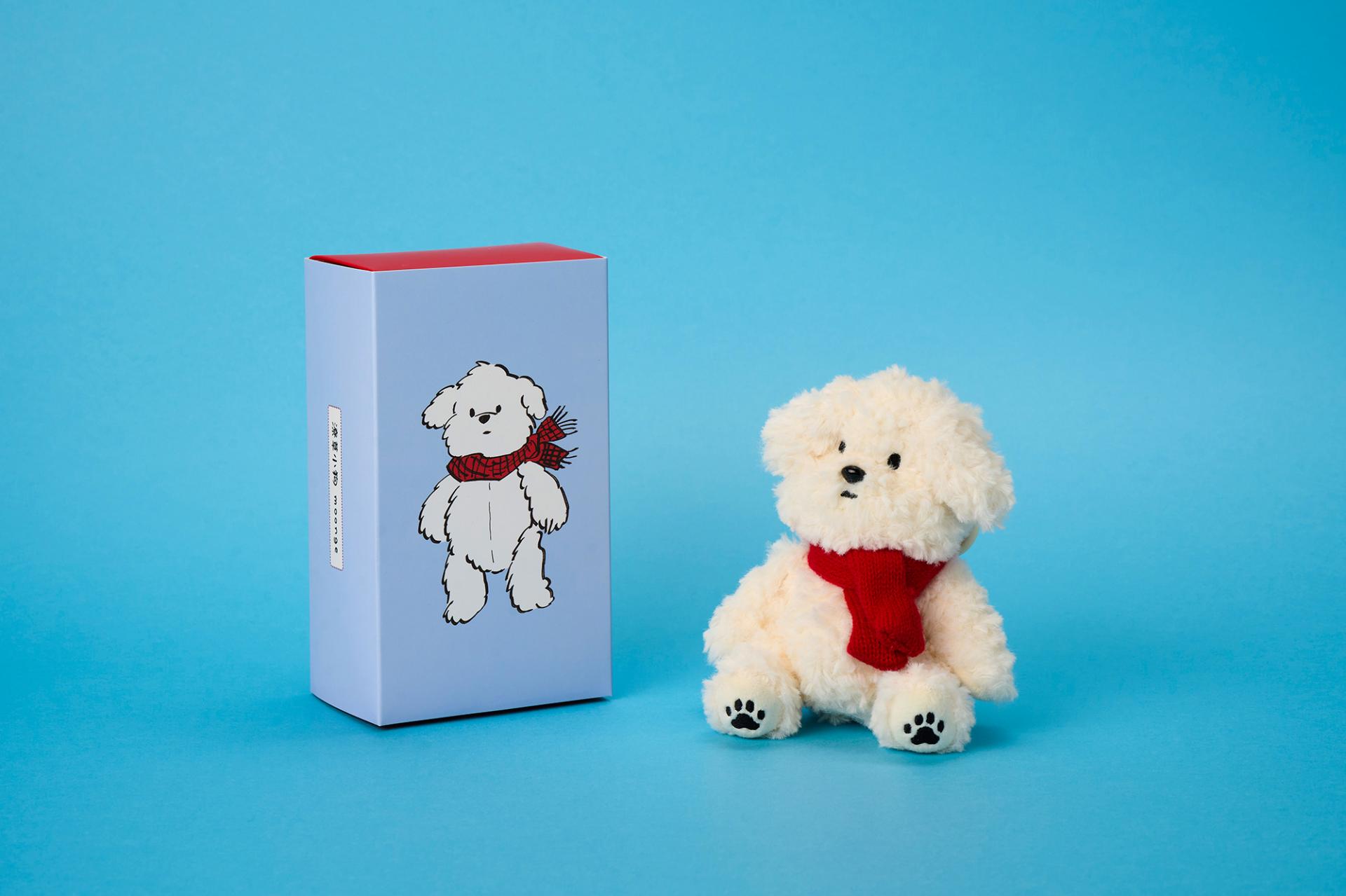 YEYE-Moonge plush toy-Red Scarf