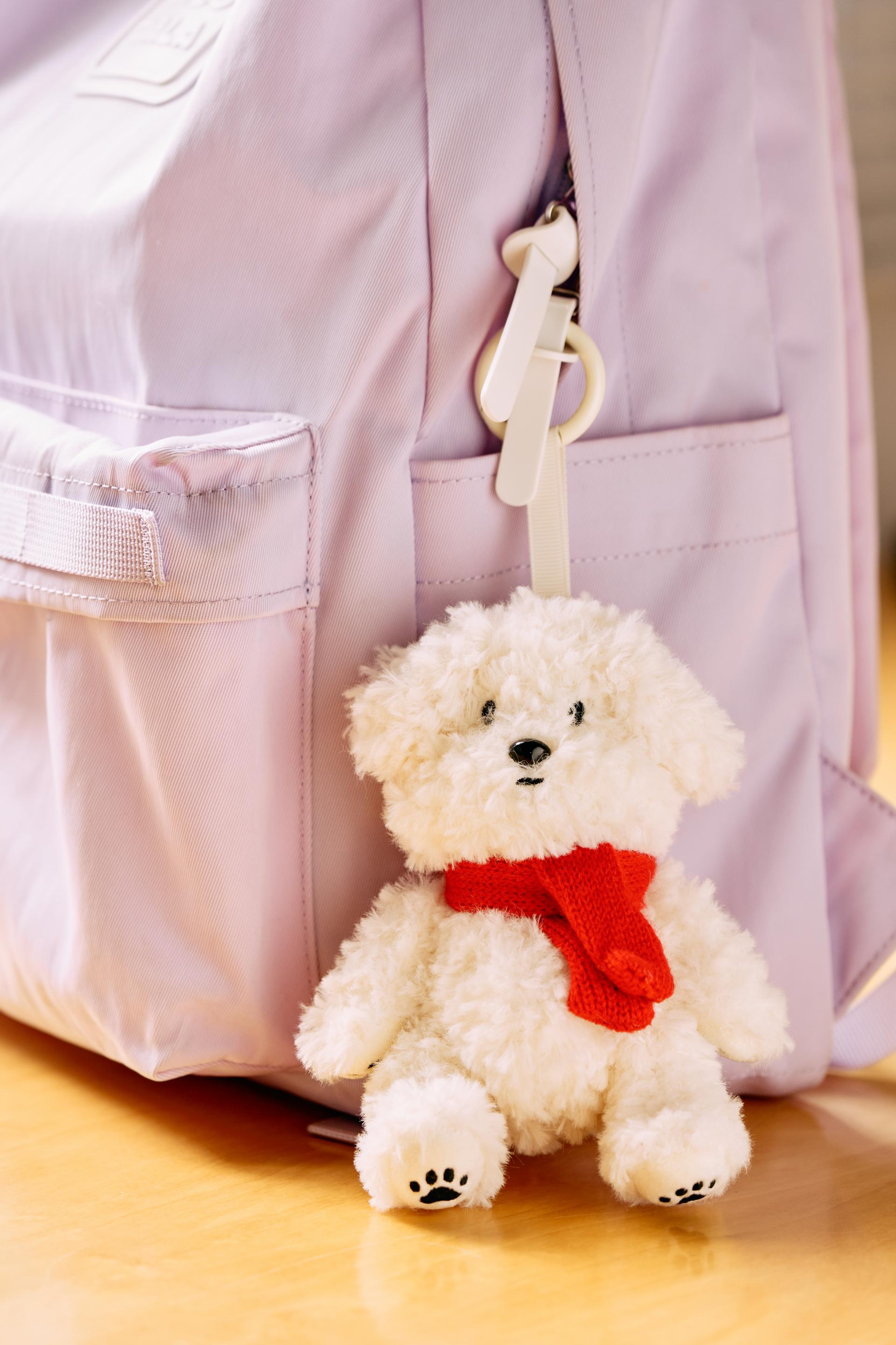 YEYE-Moonge plush toy-Red Scarf