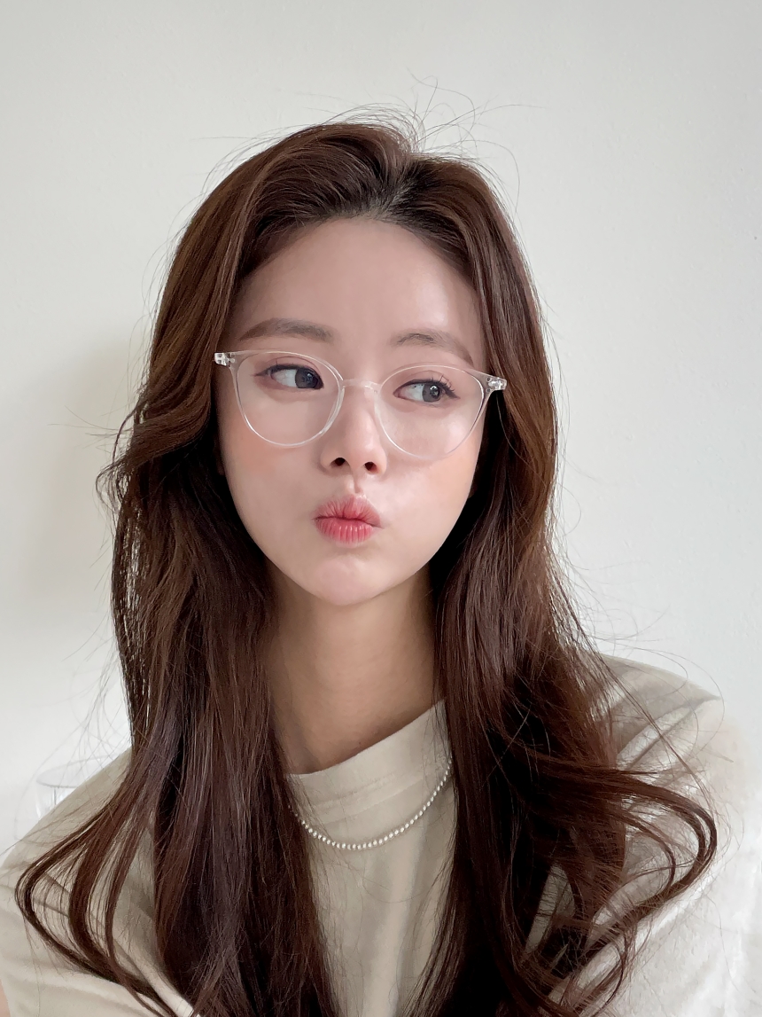 [오늘출발] 블루라이트 차단 투명 블랙 라운드 패션 뿔테 안경 안경테 no.24 상세 이미지 33