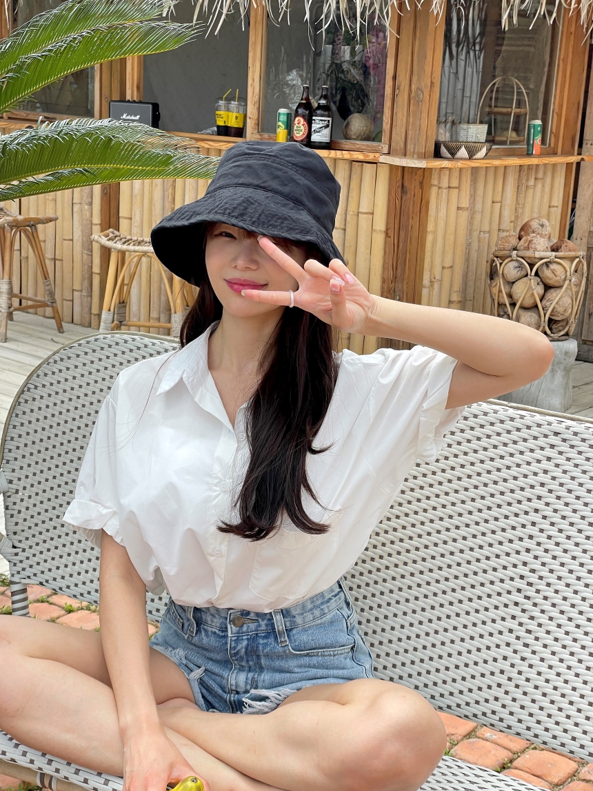 [☀2개 묶음 할인☀/당일출고] 여름 버킷햇 벙거지 자외선차단 캠핑 비치 휴양지 여행 서핑 모자 no.47 상세 이미지 23