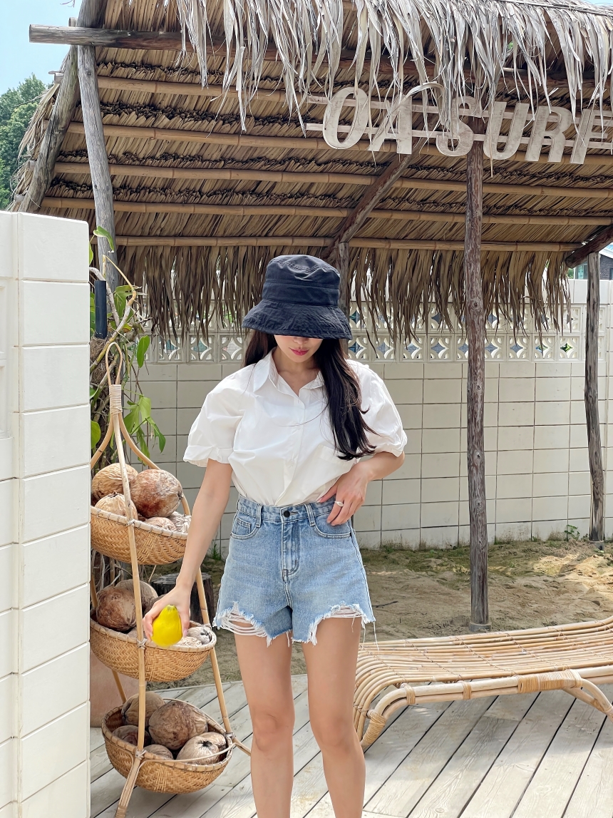 [☀2개 묶음 할인☀/당일출고] 여름 버킷햇 벙거지 자외선차단 캠핑 비치 휴양지 여행 서핑 모자 no.47 상세 이미지 17