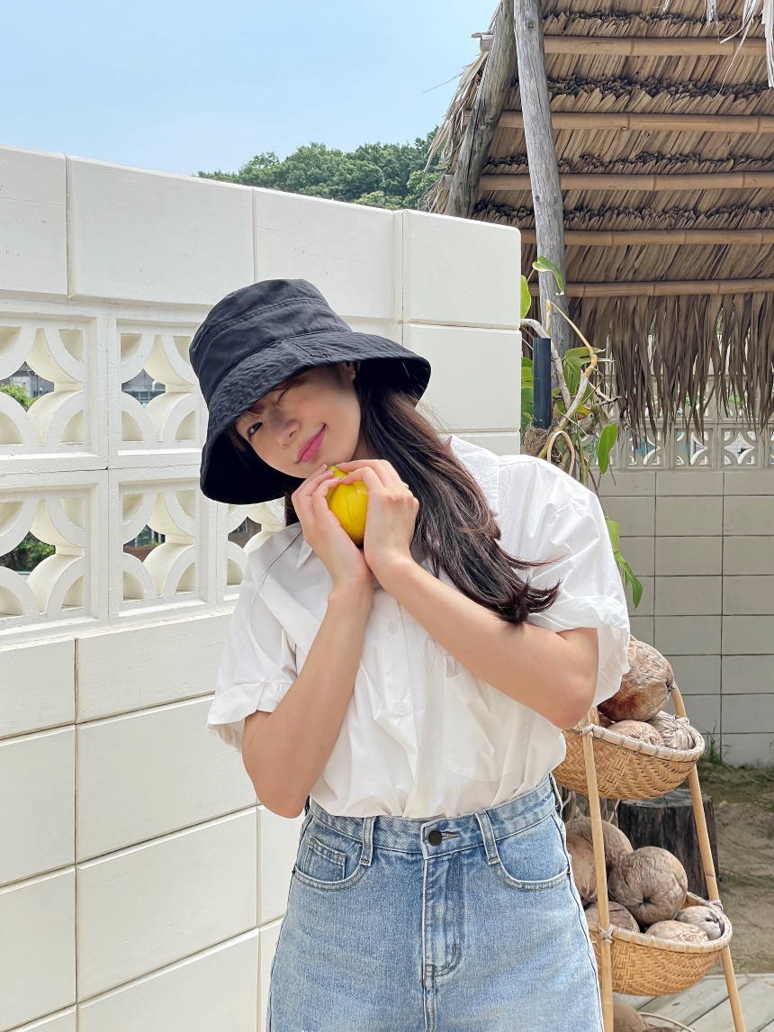 [☀2개 묶음 할인☀/당일출고] 여름 버킷햇 벙거지 자외선차단 캠핑 비치 휴양지 여행 서핑 모자 no.47 상세 이미지 20