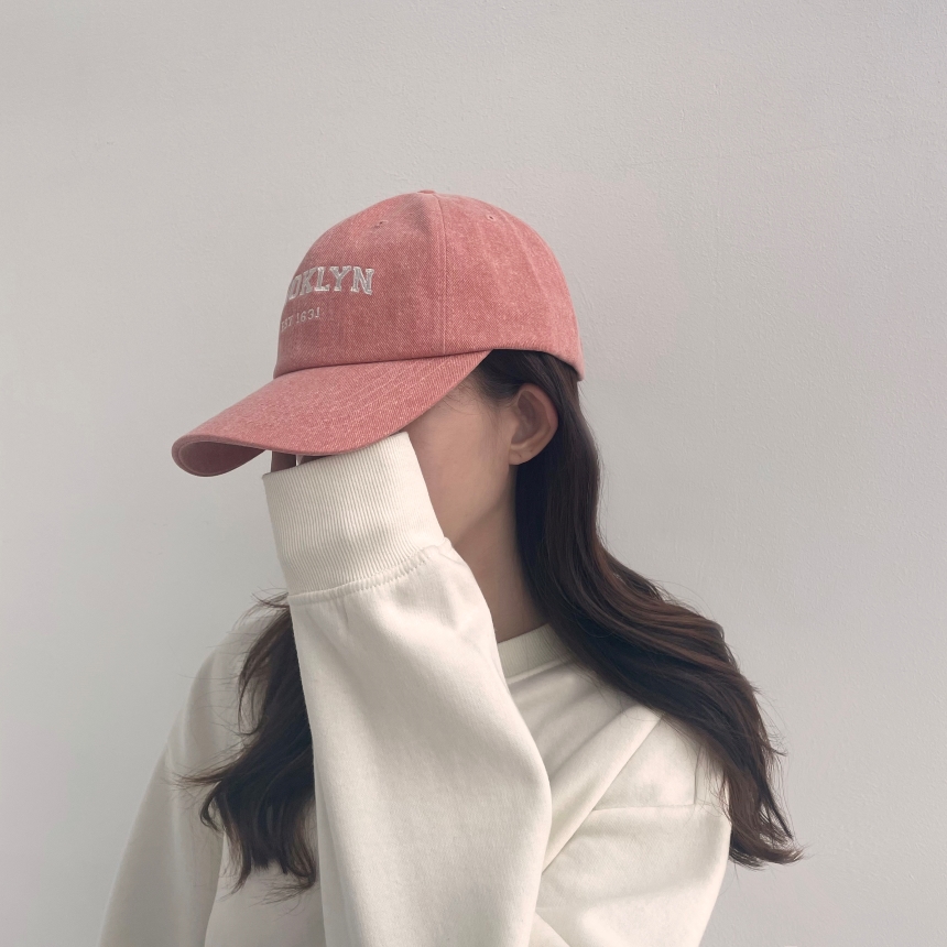 피그먼트 레터링 자수 알파벳 남녀공용 캡모자 야구모자 볼캡모자 no.27 상세 이미지 25