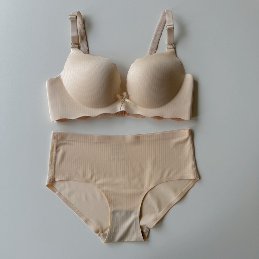 [❣오늘출발❣] 속옷세트 4cm 볼륨 노와이어 심리스 뽕 보정 스포츠 브라 팬티 속옷 세트 no.91 상세 이미지 44