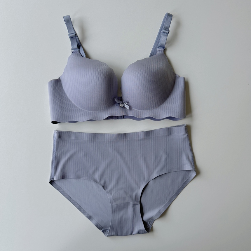 [❣오늘출발❣] 속옷세트 4cm 볼륨 노와이어 심리스 뽕 보정 스포츠 브라 팬티 속옷 세트 no.91 상세 이미지 46