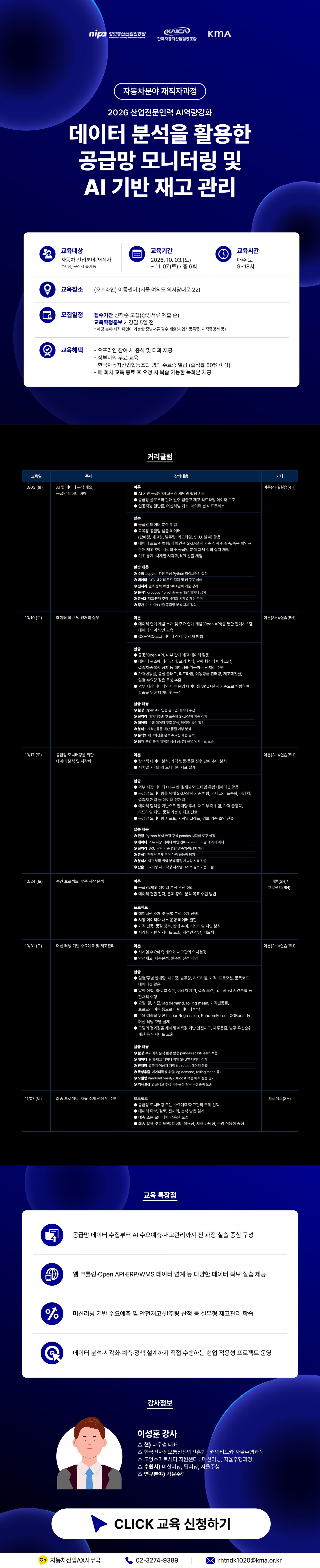 [ 자동차 특화 ] 데이터 분석을 활용한 공급망 모니터링 및 AI 기반 재고 관리