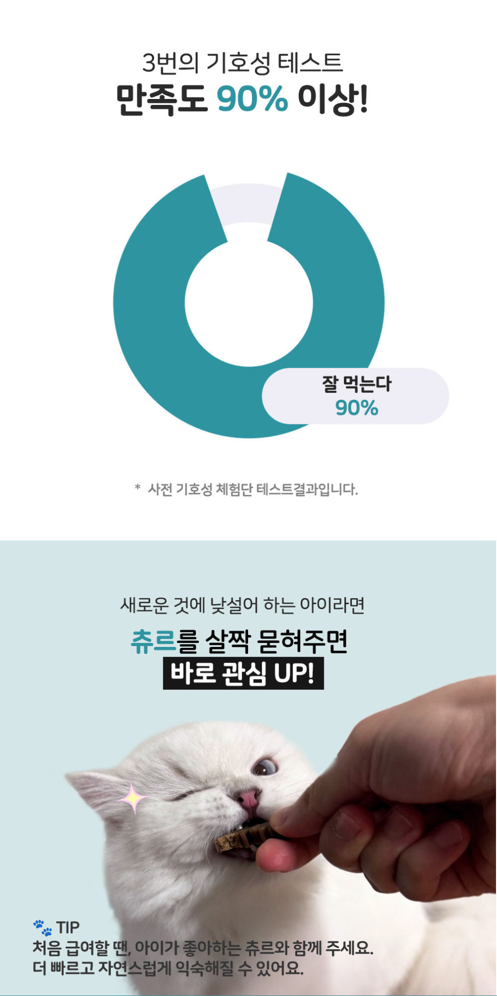 019 누터스가든 덴티캣 80g 고양이껌 치석제거 양치껌 17개입
