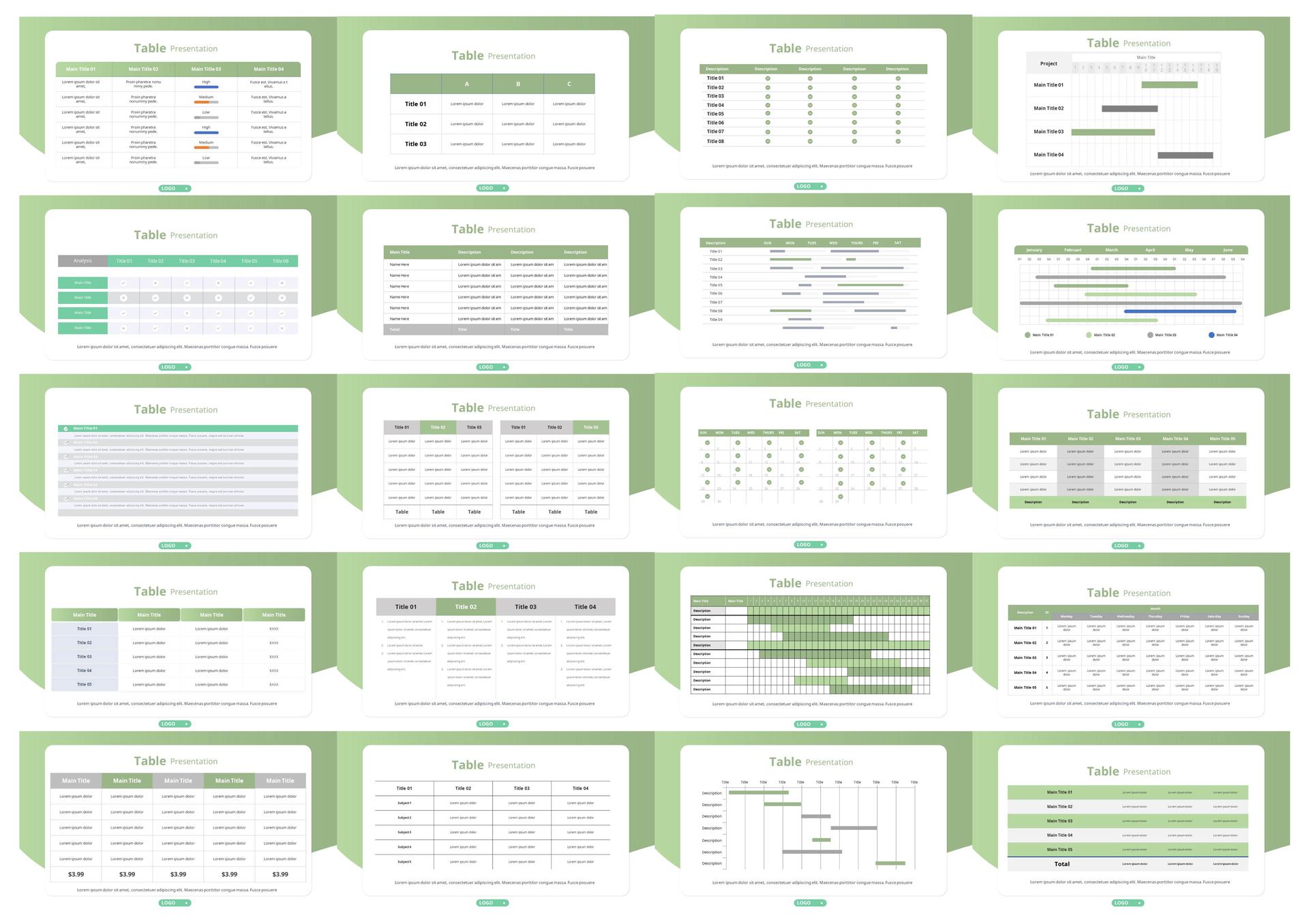 PPT 표 템플릿 : 타임 테이블 디자인 다운로드 : PPT 템플릿 스토어 - 디자인킵