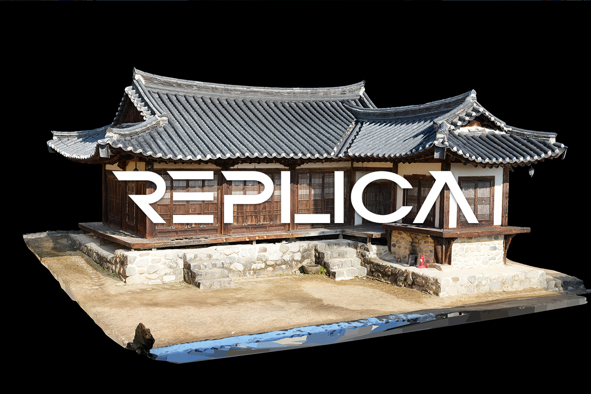 ﻿한옥집의 포토그라메트리 3D스캔 사례 - (주)레플리카 REPLICA