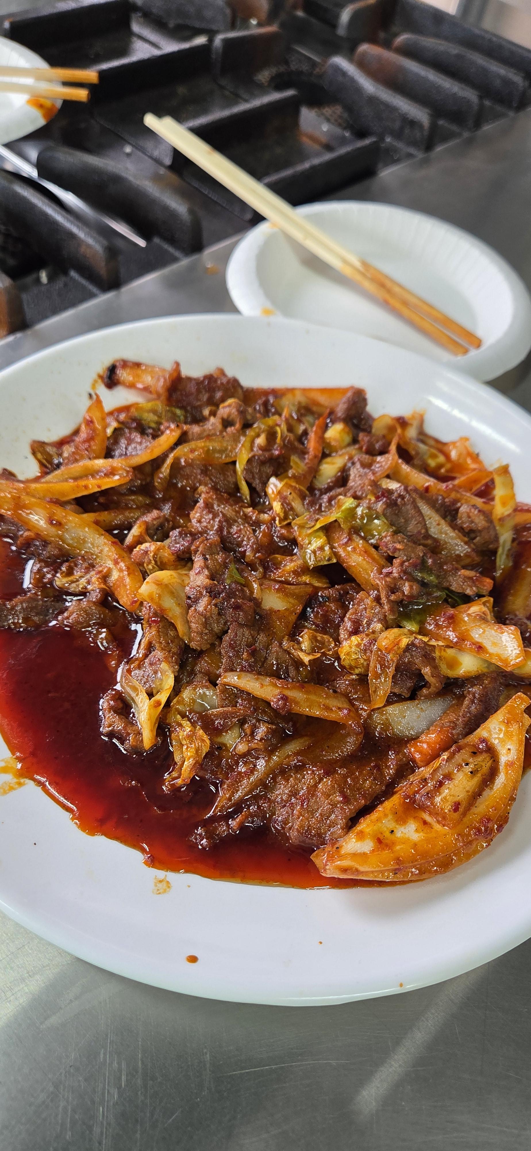 안플 중화제육 샘플 1kg(20개 한정)