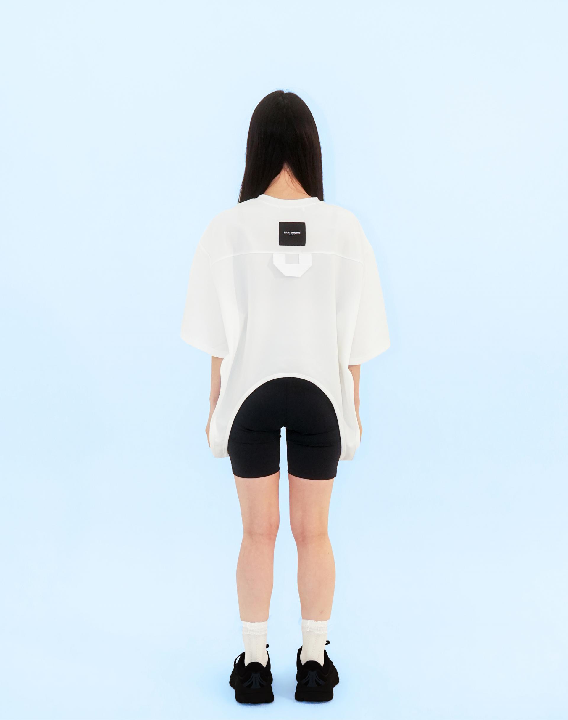 Dual Curve Overlay Top White
