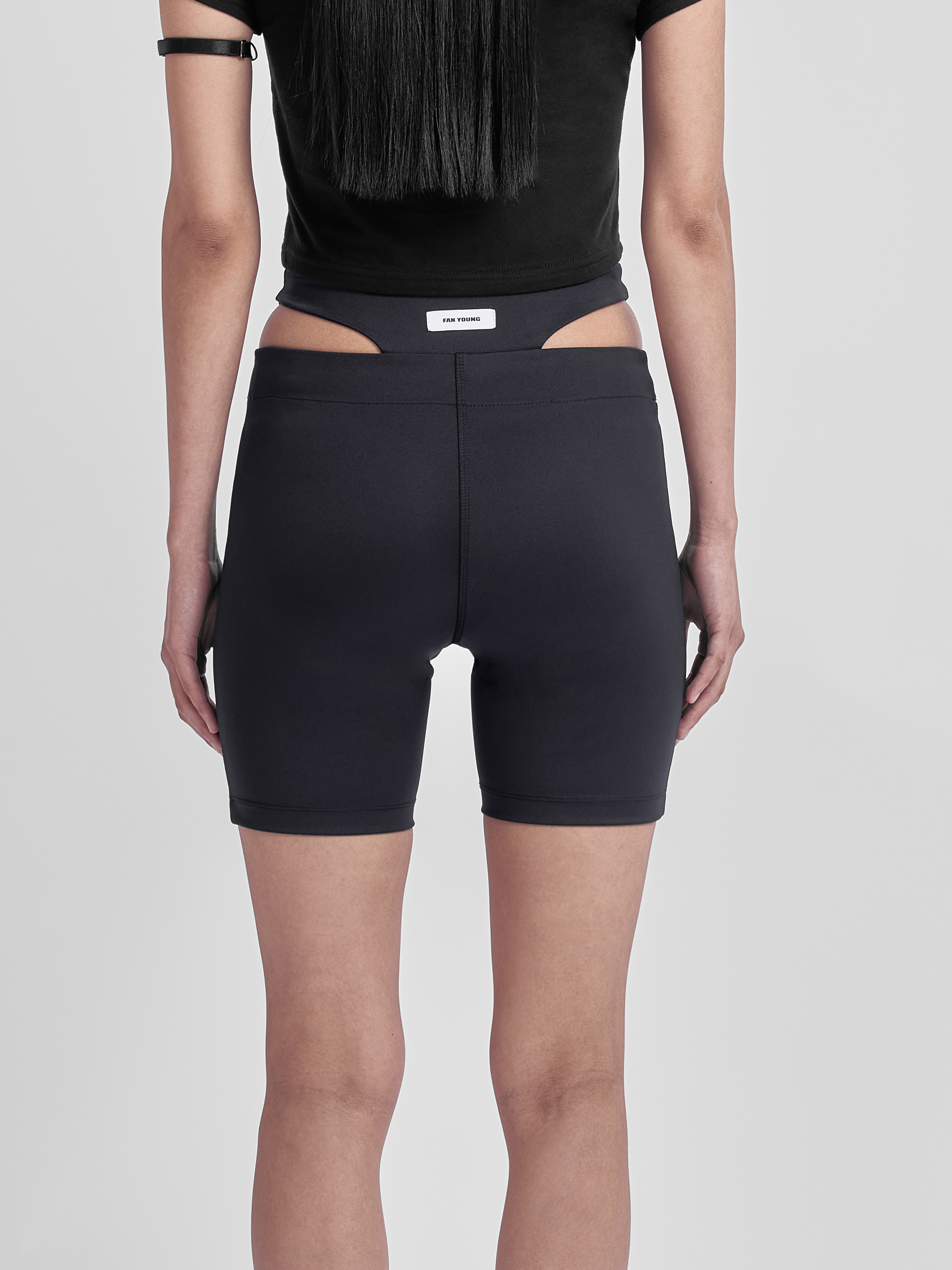Cutout Bike Leggings