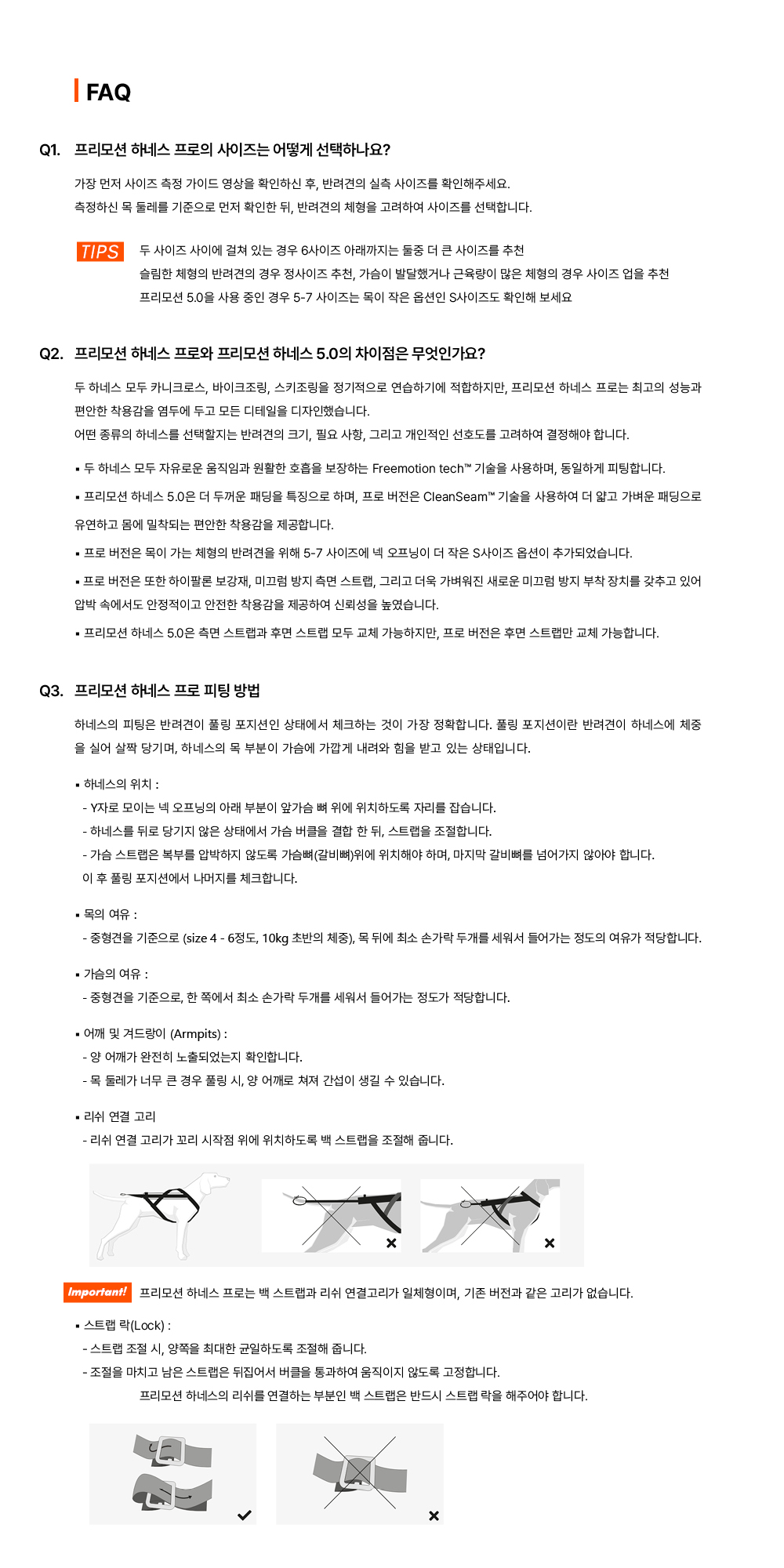[예약주문] 프리모션 하네스 PRO