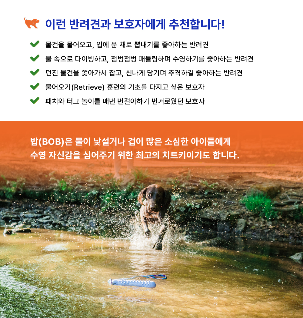 밥(BOB) 3in1 도그 더미