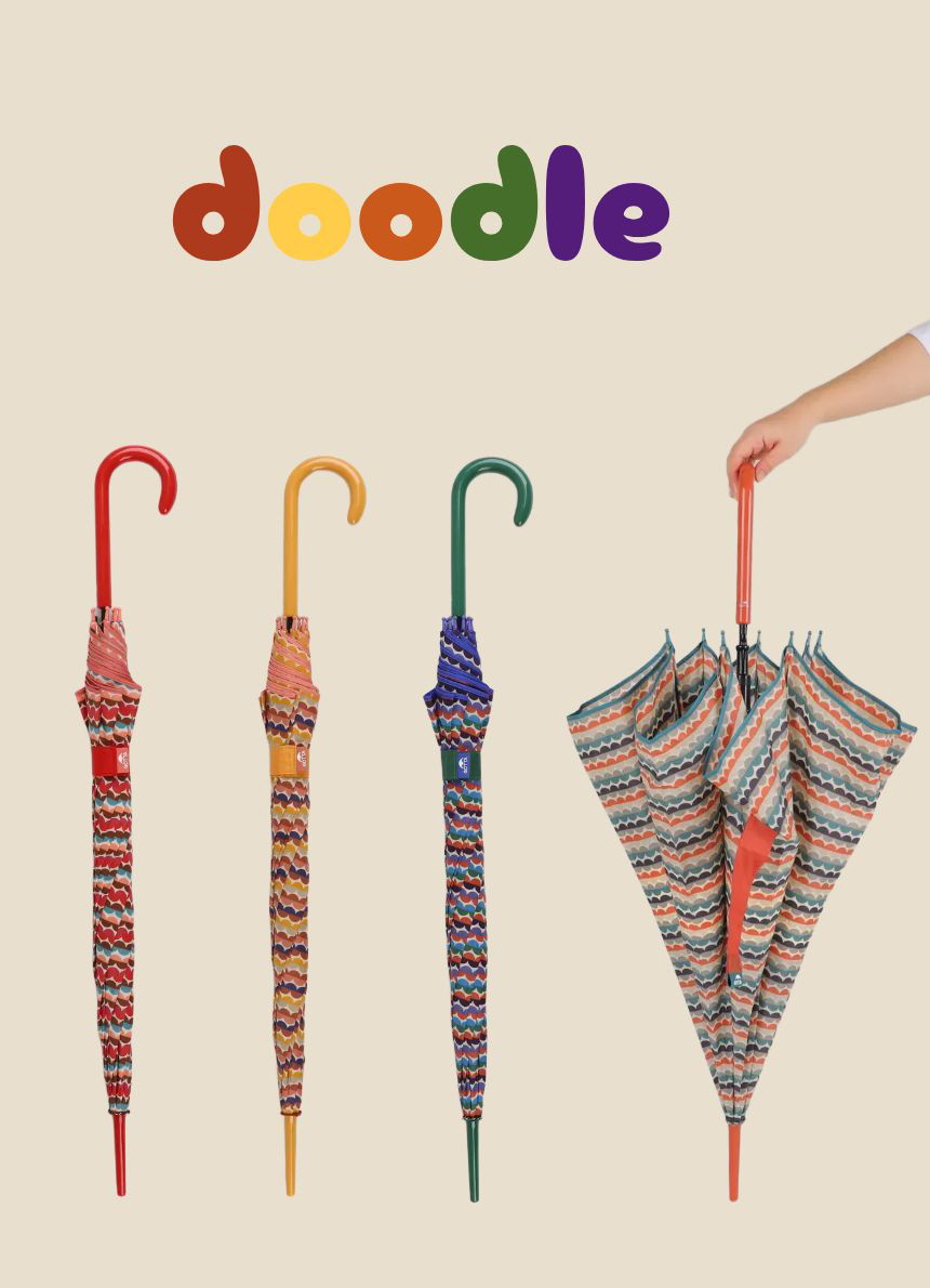 Doodle Umbrella LARGE