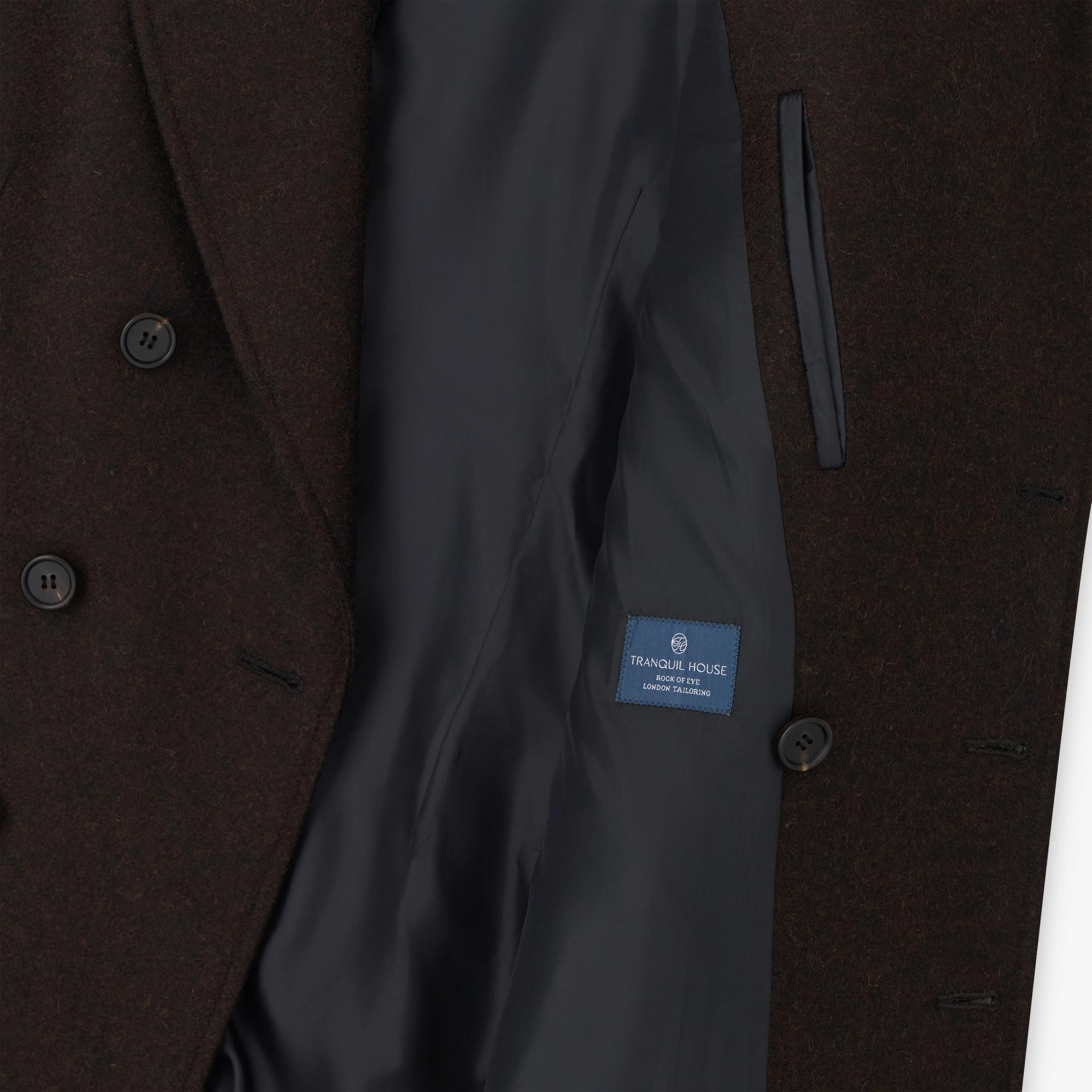 Guard Coat - Chestnut (tweed shetland wool)