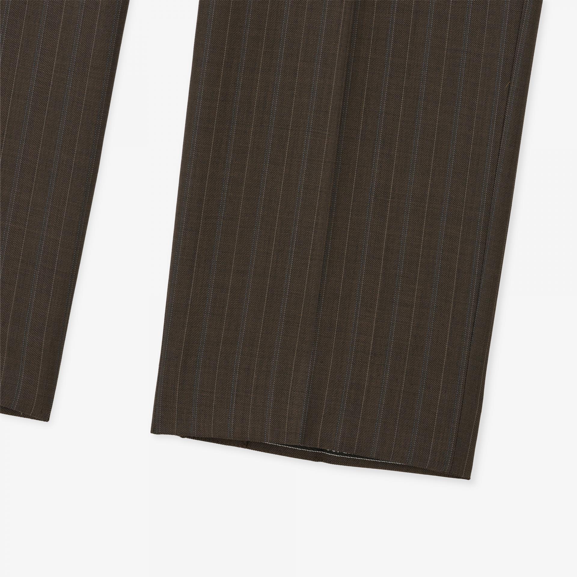 Cashmere Blend Stripe suit (faded Khaki)