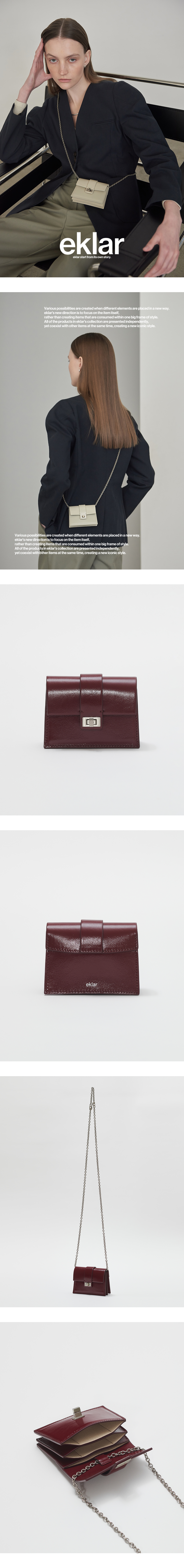 [7월 2일 오후7시 오픈 예정] Berti wallet (Wine)