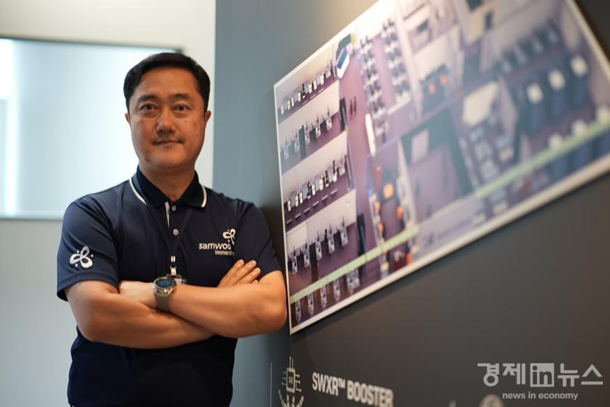 Interview photo_ Daehee Kim, CEO of Samwoo Immersion Co., Ltd. JPG
