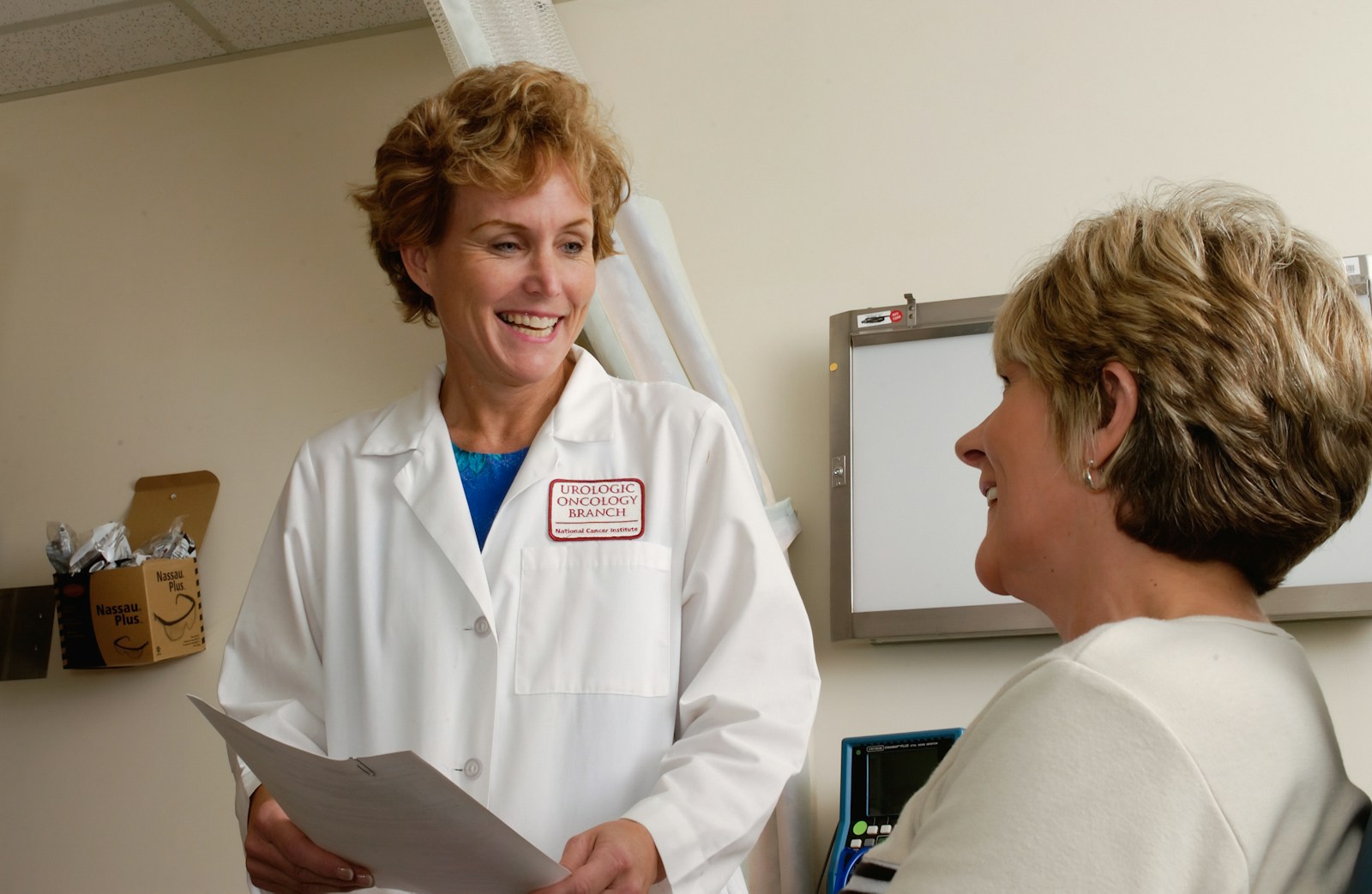 Medical consultation — doctor with patient