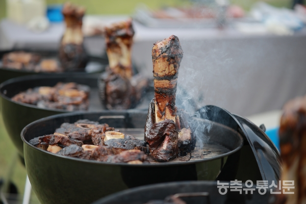 한우 정강이 바비큐.