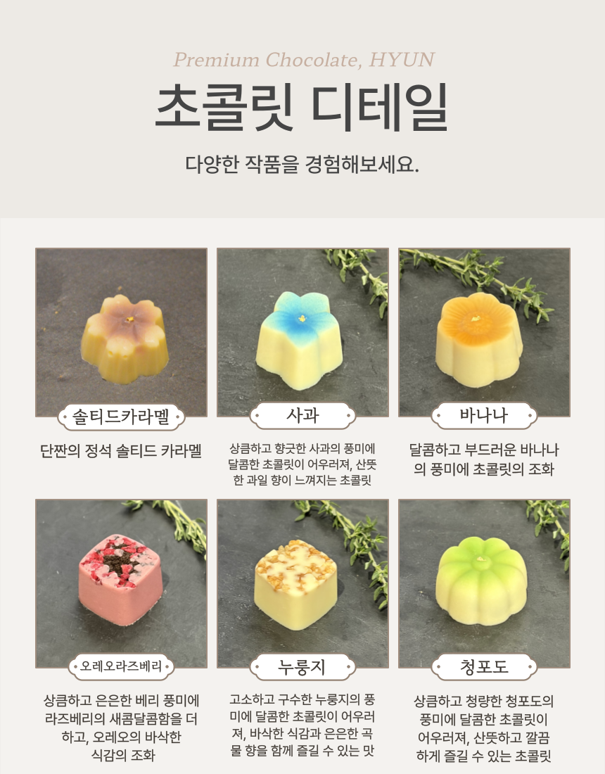 현 시그니쳐 초콜릿 [3구, 12구]