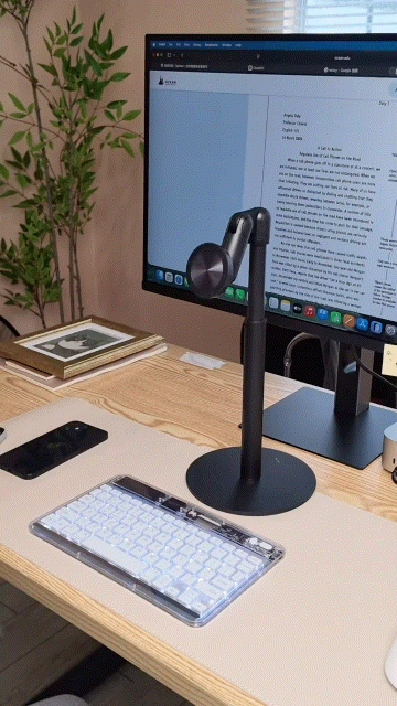 Foldable stand ( 간편하게 홈스튜디오 완성)
