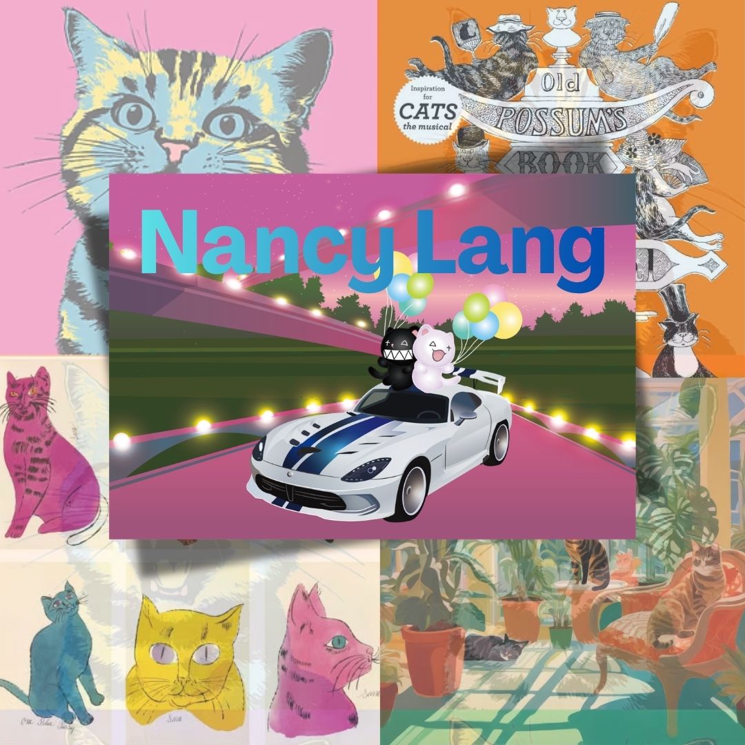 낸시랭 버블코코 슈퍼캣츠 아트포스터